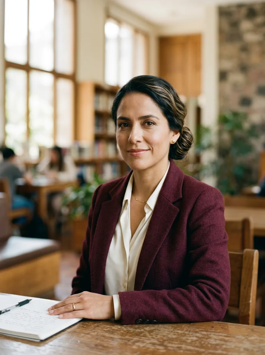 Portrait of Dr. Elena Vasquez